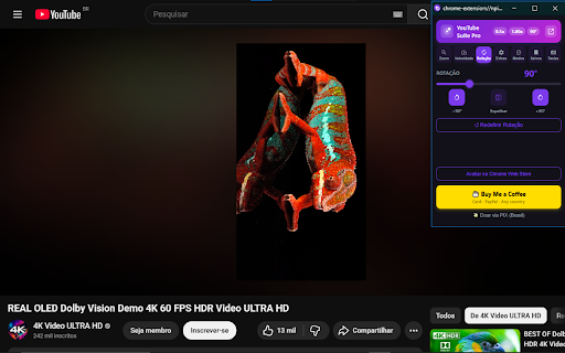 YouTube Suite Pro – Video Zoom, Volume Booster & Rotate :: Zoom & rotate YouTube videos, boost volume up to 600%, HDR, night mode, cinema, skip silence, A-B loop & bookmarks.