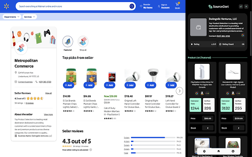 SourceDart: Walmart Sourcing for Sellers :: SourceDart gives Walmart sellers a sourcing edge — helping you invest with confidence by revealing what moves and what doesn’t.