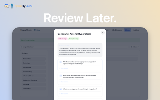 openQbank :: Turn missed practice questions into targeted flashcards in one click. Master high-yield concepts with openQbank.