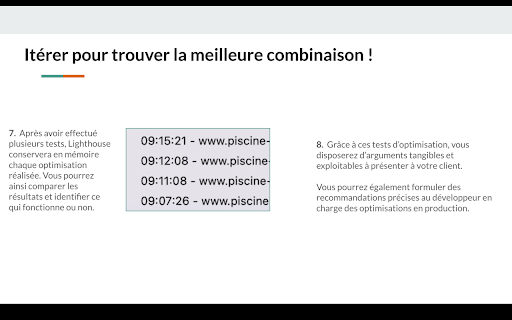 Testeur performance web :: Extension pour tester et optimiser les performances web en temps réel.