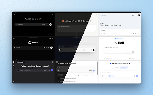 Parallel AI :: Compare AI assistants side by side in one window. Send one prompt and review responses faster.