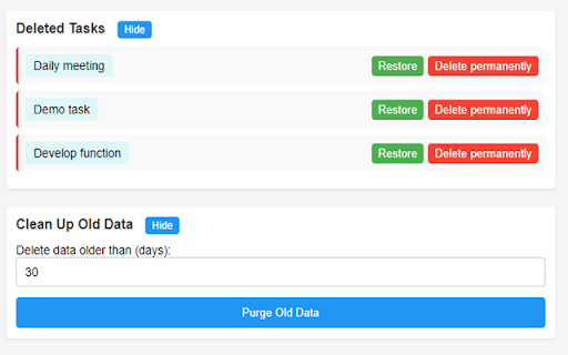 Task Manager :: Track and manage your daily tasks with time tracking