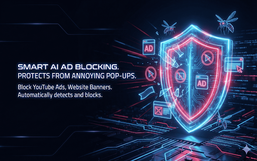 Global Adblocker AI :: Self-learning AI to detect trackers, block YouTube SSAI ads, and remove native ads.