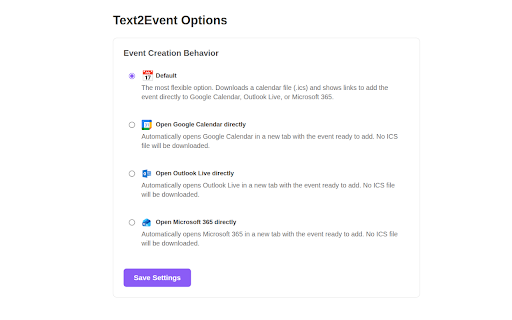 Text, Speech or Screenshot to Calendar Event :: Select text or take a screenshot to add an event to your calendar. Google, Outlook, Microsoft and Apple Calendars are supported.