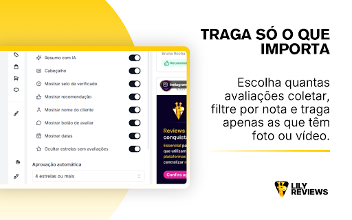 Lily Reviews :: Extraia, edite e exporte avaliações de produtos da Shopee, Mercado Livre, Amazon e Shein em toda a América Latina.