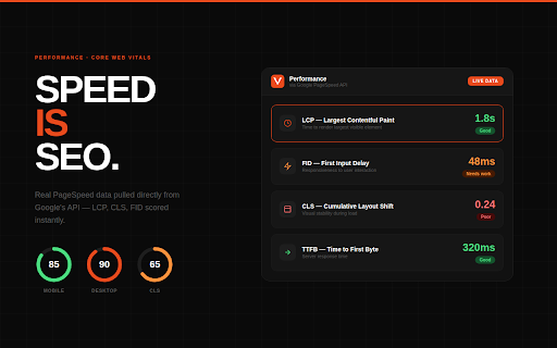 Vision LAB :: Audit SEO complet : balises Hn, meta, images, CMS, arborescence, score