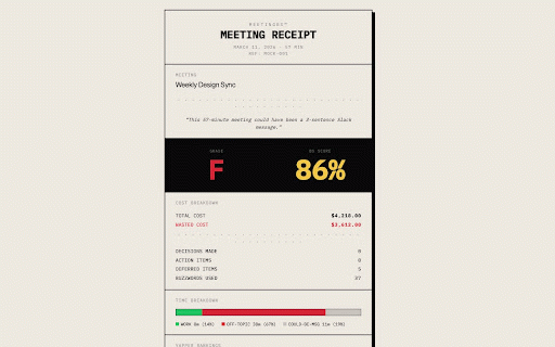 MeetingBS Recorder :: Record your meeting and instantly expose the BS. Sends to MeetingBS for analysis.