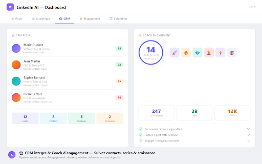 LinkedIn AI Comment & Post Generator :: Generate smart LinkedIn comments & posts with AI. Multi-provider (Claude, OpenAI, Gemini, Ollama). 100% private, zero servers.