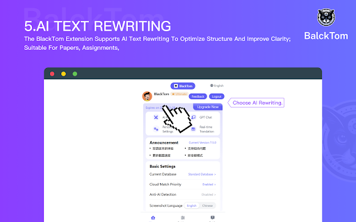BlackTom AI – Double-Click Homework Helper :: Instant homework help & explanations on Canvas, Moodle, Blackboard & more. No screenshots needed.