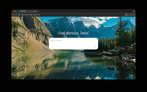 Aperture – Beautiful Start Page :: A focused new-tab workspace with clock, search, timer, quotes, and ambient sounds to help you stay productive.