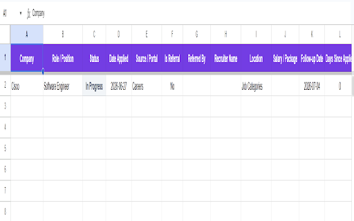 HireLog - Job Application Tracker :: Track job applications from career portals. One-click save with auto-fill, reminders, and Google Sheets sync.
