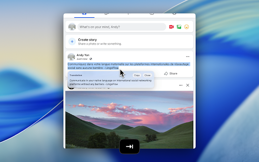 LingoFlow :: Seamless multilingual writing with instant translation