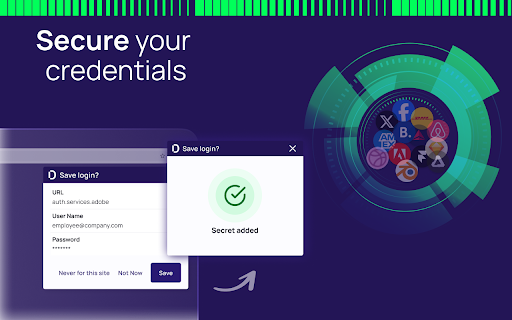 Delinea Credential Manager :: Delinea Credential Manager is a powerful password manager extension that integrates seamlessly with Delinea's Secret Server.