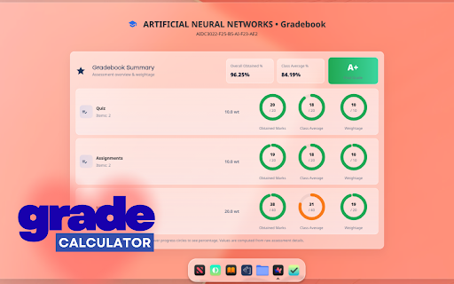 UCP Portal Redesign/Grade Calculator :: Glassmorphic UI and UX improvements for the UCP Student Portal, all new Grade Calculator, Attendance Scheduler and much more.