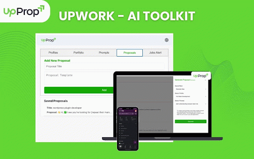 UpProp - Upwork Proposal Assistant :: AI-powered proposal writing assistant for Upwork