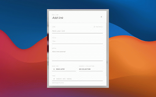 LinkBox Extension :: Save links to your LinkBox archive instantly.