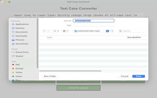 Text Case Converter :: Convert text between different cases and copy or download it easily.