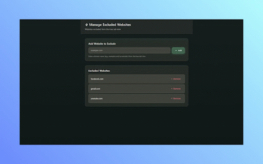 Bonsai - Tree Style Tab Manager & Sessions :: Tabs as a tree in a floating panel. Nest, drag, search, save sessions, and browse without leaving anything in history.
