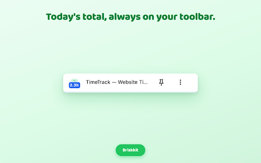 TimeTrack — Website Time Tracker & Screen Time Productivity :: See where your time goes. TimeTrack automatically logs active time by website, with charts, projects, and CSV export.