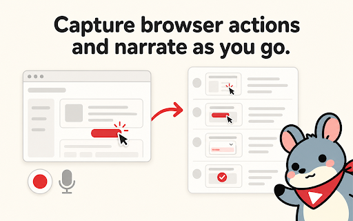 Itra :: Capture browser actions and narrate as you go. Itra turns them into guides, tutorials, or bug reports to edit and share.