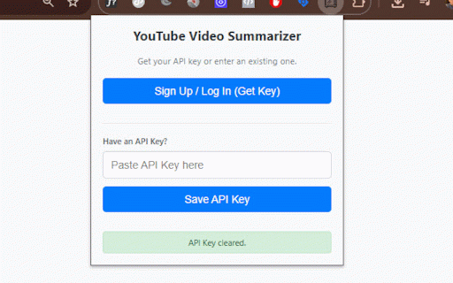YouTube Video Summarizer :: Get a high-quality summary of the current YouTube video emailed to you.