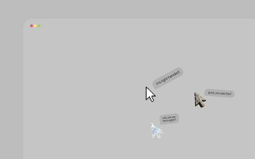 CursorParty :: See and chat with other people browsing the same URL.