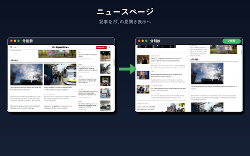 Split Scroll Viewer :: Turn long web pages into two to five connected columns with synchronized scrolling and page turns.