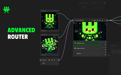 WeaveBud :: Figma Weave's best buddy! Import CSV, Global Router, Batch Export, Collapse Nodes and Groups, and much more.