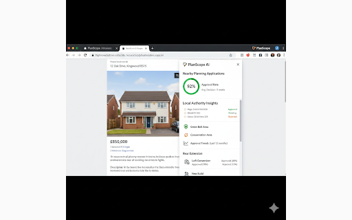 PlanScope :: Planning permission intelligence for UK property listings