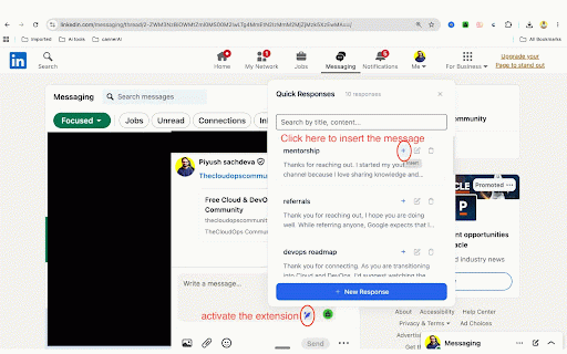 CannerAI: LinkedIn AI Writer & Canned Replies :: Save canned replies and turn any screenshot into a LinkedIn or X post written in your own voice. One-click insert.