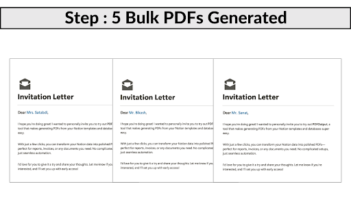 PDFOutput :: Generate PDFs from Notion pages with ease