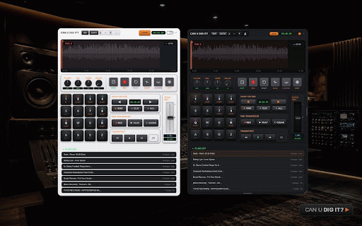 Can U Dig It? :: MPC-style sampler for YouTube. 16 pads, RND auto-chop, tap + AUTO BPM, metronome, 2X scrub, reverb, filter, loop, ducking.