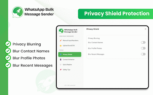 WhatsApp Bulk Sender – HappyInAI :: Send bulk WhatsApp messages from Google Sheets & CSV. Auto-reply bot, number validator, contact export & attachments.