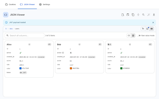 InfoPeek :: Peek into cookies & JSON — 100% local, zero tracking.