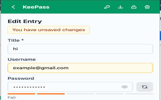 KeePass Password Manager :: KeePass-compatible password manager. All data is encrypted locally — nothing leaves your browser.