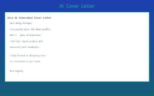 Right Resume - Right Now :: Auto-generates tailored resumes and cover letters the moment you click Apply on any job posting.