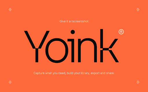 Yoink :: Capture full-page screenshots of any webpage. Annotate, inspect, and save them to your local library.