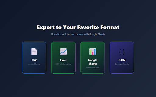DataPick - No-Code Web Scraper & Data Extractor :: Scrape data from any website with point-and-click. Export to CSV, Excel, or Google Sheets. No coding required.