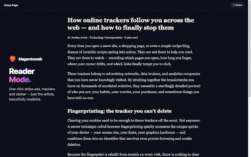 Magentoweb - AI Ad Blocker & Privacy Shield :: AI-powered ad blocker and privacy shield.