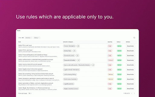 Trust Cortex by Sprinto :: Trust Cortex by Sprinto provides real-time visibility and governance for AI usage across your organization