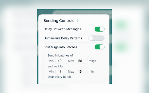WA Campaign Sender :: WhatsApp Campaign Sender Extension for bulk messaging and campaign management