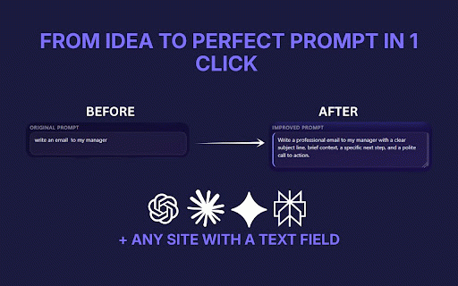 PromptOptimizer :: Improve your AI prompts with one click