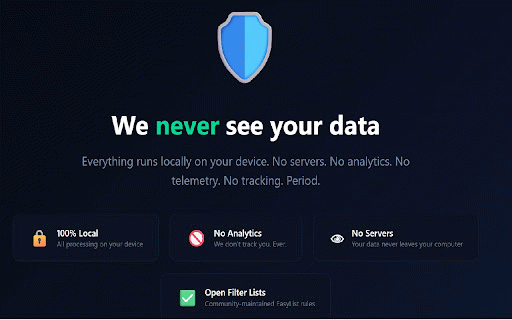 Aran Shield :: Block ads, trackers, fingerprinting, and unauthorized hardware access. Browse freely and privately.