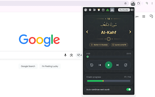 Prayer Times, Quran & Salawat :: Prayer times with Quran audio, Salawat, Adhan, customizable alarms, and a Hijri calendar.