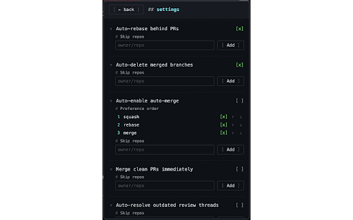 Auto Rebaser :: Automatically rebases your open GitHub PRs when they fall behind their base branch.