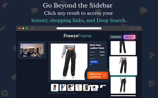 FreezeFrame - Shop YouTube Videos :: Discover products from paused YouTube videos and find them on Amazon