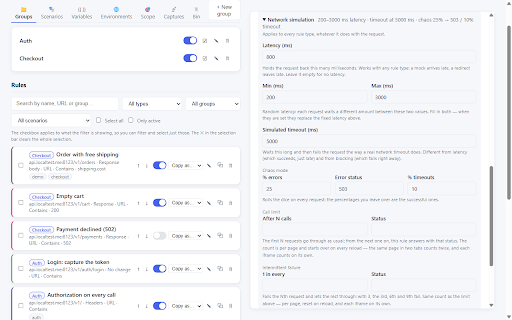 Net Tinker: Mock & Modify API Responses :: Mock, redirect, delay or rewrite HTTP requests from the browser. No backend, no account, everything stays on your machine.
