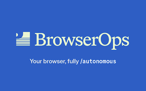 BrowserOps :: Autonomous browser control for MCP-compatible agents.