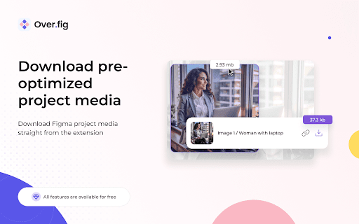 Over.fig – Compare design to website in real time :: Bridge the gap between design and code. Convert your Figma into a pixel-perfect semi-transparent overlay directly on your web page.