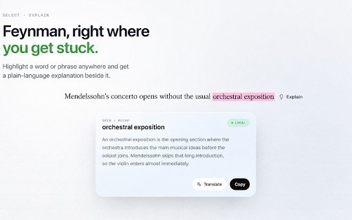 Skim Recap :: Detects fast scrolling and summarizes the skipped text on-device with Gemma (LiteRT-LM).